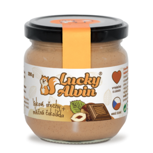 Lucky Alvin Lískové ořechy + mléčná čokoláda